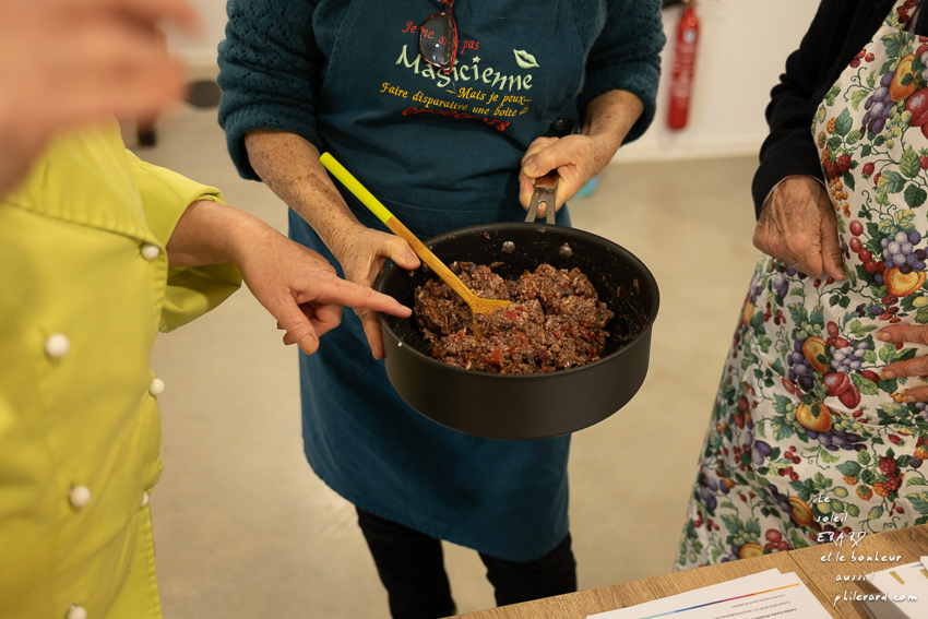 l'atelier culinaire en mouvement