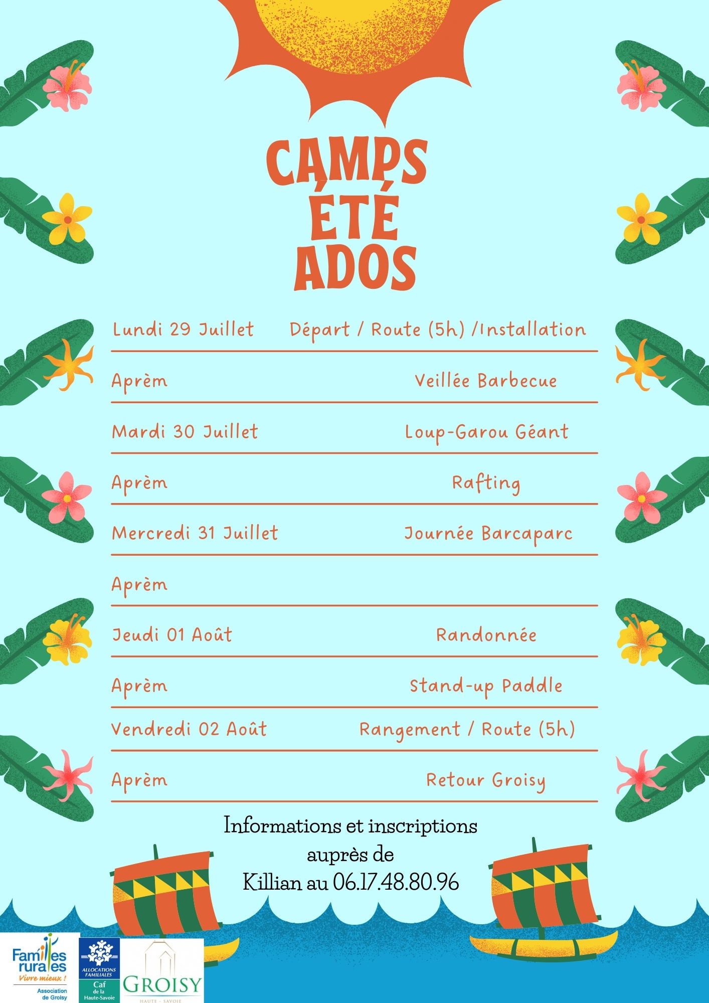Camp Ados ete24